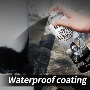 Agente de taponamiento de tubería de agua no tóxico impermeable 400ml <span class=keywords><strong>Spray</strong></span> negro impermeable y a prueba de fugas - Product Image 4