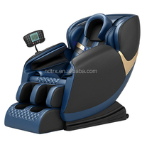 Fauteuil de massage électrique dorsal avec fonction de gravité zéro, massage Shiatsu complet du corps, soulagement de la sciatique, fonction de bascule, cuir PU, certifié CE ISO