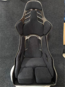 Asiento Deportivo Recaro Premium, Asiento de Carreras de Cuero de Lujo - Product Image 1