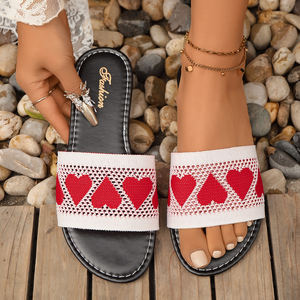 <b>Women</b> Fashionable Outerwear Flat Weaving <b>Beach</b> <b>Sandals</b> Flip Flops 2025 XY <b>Women</b> Summer Travel Plus Size New <b>Sandals</b> - Product Image 1