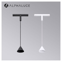 Projecteur LED intelligent à alimentation contrôlée 4W DC48V Système M20 Encastré 10mm 48V 3500K Grille CCT 6mm Rail Magnétique Fabriqué en Chine