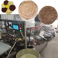 Machine automatique rotative pour la fabrication de baghrir, machine commerciale à crêpes mille trous, équipement de production de crêpes marocaines mille trous