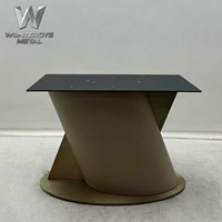 Base de Mesa de Comedor de Acero Inoxidable de Lujo para Sala de Estar, Cafetería, Restaurante y Hotel