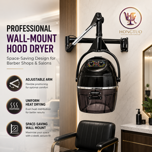 Secador de Pelo de Pared para Salón, con Brazo Oscilante Ajustable, Unidad de Calentamiento para Peluquería - Product Image 1