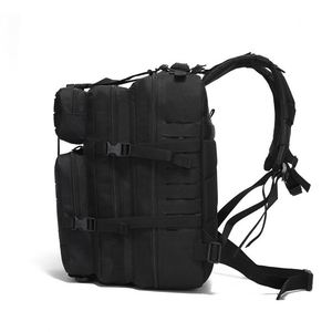 Sac à dos de sport imperméable personnalisé en Oxford 800D, sac à dos tactique de randonnée et de chasse en plein air, sac à dos Molle 45L pour hommes - Product Image 5