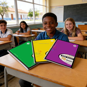 สมุดโน้ตแบบสันห่วงสำหรับนักเรียนอาร์เจนตินาและโบลิเวีย สมุดบันทึกวิชาต่างๆ สั่งซื้อจำนวนมาก ขายส่งจากโรงงาน ราคาถูก - Product Image 1