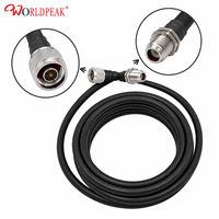 Câble coaxial à faible perte LMR400, assemblage N mâle vers N femelle, 50 Ohm, rallonge pour panneau de traversée de station de base