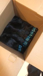 100% cheveux indiens Remy en vrac grande quantité fabriqués par Hamson Corporation - Product Image 3