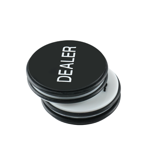 Lucky YH — boutons de <span class=keywords><strong>Poker</strong></span> en acrylique, 75x20mm, accessoires de Table de jeu Texas, Transparent, prix d'usine - Product Image 5