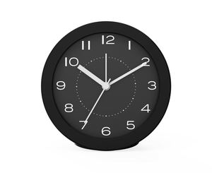 นาฬิกาปลุกแบบอนาล็อกตั้งโต๊ะทรงกลมคลาสสิก ควอตซ์ ปรับเวลาได้ มีไฟพื้นหลัง รับผลิตตามสั่งขายส่ง - Product Image 1