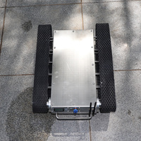 Tins-6 履带式机器人底盘 UGV AMR 移动底盘 全地形橡胶履带机器人底盘 带出厂价