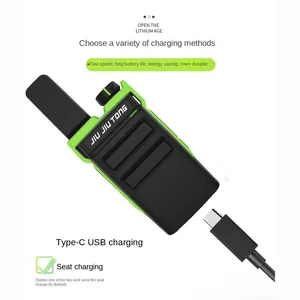 วิทยุสื่อสารสองสีขนาดเล็ก Uhf,วิทยุมือถือ Walkie Talkie ใหม่วิทยุสื่อสาร Vhf วิทยุ Fm