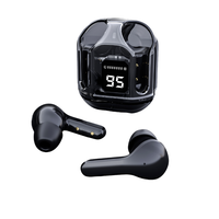 Transparent Crystal Tws Air Buds Audifounos Inalambrico dans l'oreille T6 Air31 Tws écouteurs sans fil Pod écouteurs casque Auriculares