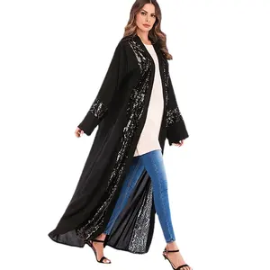 1678 # diskon besar pakaian bekas Timur Tengah murah payet hitam Nida Abaya DI Dubai 2019 baru