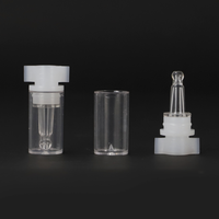 Capuchon de poche à bec en plastique, capuchon à bec en plastique pour pochette à cosmétique