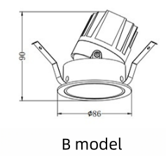 Modèle B - 15W