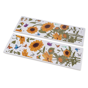 Pegatinas de Pared de Mapa del Mundo Removibles, Adhesivos de <span class=keywords><strong>Vinilo</strong></span> Autoadhesivos con Lindos Animales, Girasoles y Mariposas para Decoración de Paredes de Habitaciones Infantiles y Hogares - Product Image 6