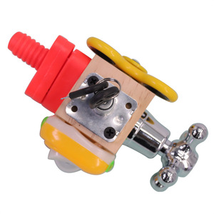 Juguete de Madera con Diseño de Cerraduras y Fidget Spinner para Niños de 4 a 6 Años - Product Image 5