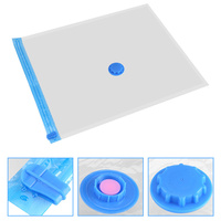 Sacs de rangement sous vide biodégradables en PE de haute qualité avec logo personnalisé imprimé, pochettes à fond plat transparentes brillantes ou mates, forme oreiller
