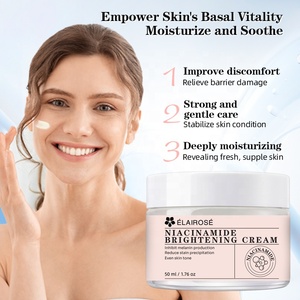 Crema Facial Blanqueadora con Niacinamida OEM 50g, Cuidado de la Piel Coreano, Iluminadora, Anti-Manchas Oscuras, Hidratante, Marca Privada - Product Image 4