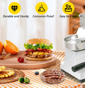 Máquina Comercial <span class=keywords><strong>Manual</strong></span> <span class=keywords><strong>para</strong></span> Producción de <span class=keywords><strong>Hamburguesas</strong></span>, Máquina <span class=keywords><strong>para</strong></span> <span class=keywords><strong>Hacer</strong></span> Productos Cárnicos, <span class=keywords><strong>Prensa</strong></span> <span class=keywords><strong>para</strong></span> Formar <span class=keywords><strong>Hamburguesas</strong></span> - Product Image 2