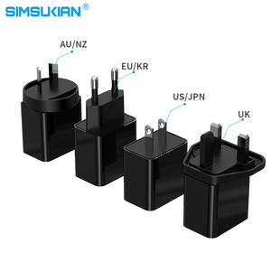 SK12G US Plug Power Supply <strong>Adapter</strong> FCC Approved 5W USB <strong>Charger</strong> LED Light 5V1A 12V0.1A DC Output PC Material Plug-In Connection - Product Image 2