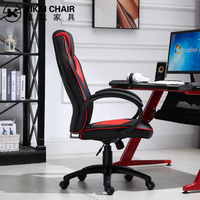Chaise de bureau pivotante confortable avec hauteur réglable, chaises de bureau pour ordinateur pour un usage domestique