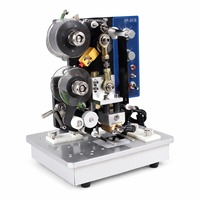 Imprimante de codage à ruban électrique HP-241B, machine de codage de date semi-automatique pour l'emballage alimentaire et les cartons