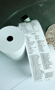 Chất lượng cao 80mm nhiệt Giấy cuộn 80x70 80x80 57x57x40 POS Máy giấy hai lớp cao cấp tiền mặt đăng ký giấy - Product Image 2