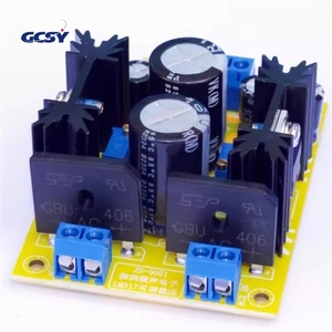 Placa de Fuente de Alimentación Estabilizada Ajustable de CC <span class=keywords><strong>LM317</strong></span>, Fuente de Alimentación Estabilizada de Doble Canal, Ajustable Positivo y Negativo ACDC - Product Image 4