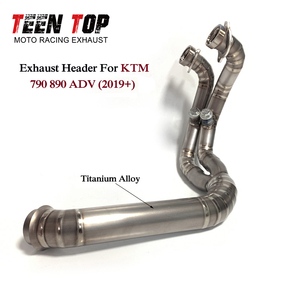 TEENTOP <span class=keywords><strong>Adventure</strong></span>-Tuyau d'échappement en titane pour moto <span class=keywords><strong>KTM</strong></span> <span class=keywords><strong>790</strong></span>/890 ADV, taille stock 2019 2020 2021 2022 <span class=keywords><strong>2023</strong></span> 2024 - Product Image 2