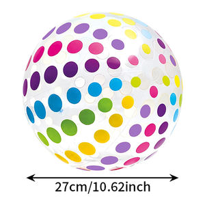 Fabrikanten reclame promotie speelgoed PVC op maat gemaakte opblaasbare strandbal gigantische strandbal voetbal strandbal met logo - Product Image 6