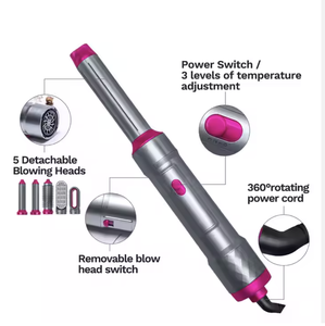 Spazzola ad Aria Calda Elettrica un Solo Passo <span class=keywords><strong>Asciugacapelli</strong></span> Piastra Raddrizzante Veloce con Etichetta Privata Scelta Popolare Nera - Product Image 4