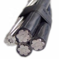 Câble aérien torsadé ABC 4*16mm² en aluminium pour éclairage public et câblage industriel de chantier