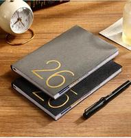 Carnet de notes personnalisé en cuir PU véritable, style vintage, avec reliure cousue, couverture rigide, couleur personnalisable, vente en gros