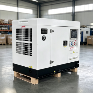 เครื่องกำเนิดไฟฟ้าแบบพกพา Super Silent 12KW 15KW 15kva 20kva ระบายความร้อนด้วยอากาศ ลดเสียงรบกวน สำหรับบ้าน ใช้กับไฟฟ้ากระแสสลับ 3 เฟส คุณภาพดี รุ่น YLGF-15 โครงเหล็ก - Product Image 1