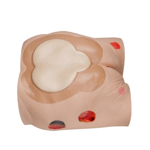 Alexer Sacrum pembalut busa silikon dengan perbatasan 7x7 inci, 5 pak, untuk Sacral, diletakkan tekanan, sakit bokong - Product Image 2