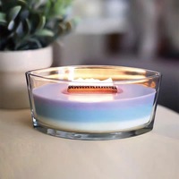 Bougie de luxe en forme de bateau à bruit blanc, coffret cadeau haut de gamme, cadeau d'anniversaire, parfum d'ambiance pour la maison, bougies parfumées