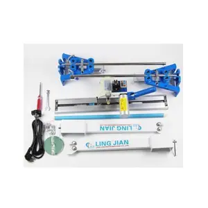 Electric Round Knife Cloth End edge Cutter fabric cloth cutting machine price fabric cutter machine for sale