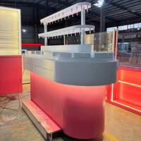 Vitrine d'exposition numérique pour magasin, fabricants de présentoirs pour boutiques, vitrine d'exposition pour centre commercial avec éclairage LED, présentoir pour téléphones
