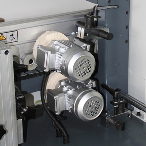 Máquina Automática para Enchapar Cantos de Madera Curvos, Perforadora de MDF, Enchapadora de Cantos de Madera <span class=keywords><strong>Melamina</strong></span> con Recortadora para Madera Contrachapada, PVC y Gabinetes - Product Image 5