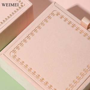 Joyero de lujo verde con logotipo personalizado Caja de Embalaje de Joyeria Collar Set Caja de regalo - Product Image 6