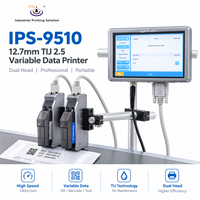 Imprimante à jet d'encre TIJ 2.5 à données variables IPS-9510 12,7 mm, 1-2 têtes, professionnelle et portable