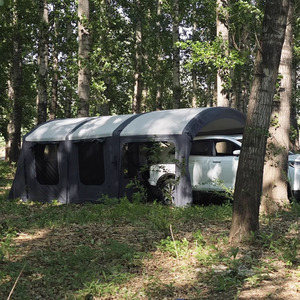 Lều mùa đông 20 ㎡ Lều kín khí bơm hơi cho cắm trại gia đình 8 ~ 10 người lớn thổi lên lều không khí - Product Image 5