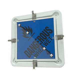 Segnali di allarme per il trasporto di merci pericolose per il trasporto di camion segnali di pericolo e etichette di trasporto a combustibile spontaneo - Product Image 3