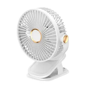 Multifunctionele Clip Fan Desktop Usb Kleine Nachtlampje Luchtcirculatie Ventilator Slaapzaal Kan Worden Opgehangen Muur Grote Wind Elektrische Ventilator