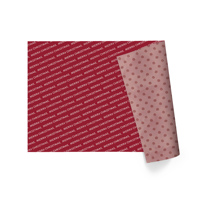 Lot de 4 rouleaux de papier cadeau de Noël imperméable en gros pour usine, emballage cadeau de vacances, papier brillant pour boîtes cadeaux, fournisseur