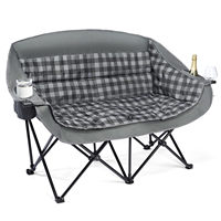 Chaise pliante d'extérieur en tissu Oxford, chaise de camping pliante, chaise de loisirs