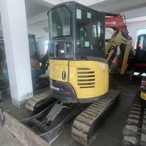 Miniexcavadora YANMAR ViO35-6B Usada de 3.5 Toneladas con Giro Cero y Sistema Hidráulico - Product Image 5