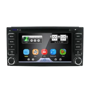Factory Supply Touch Screen Car DVD Player For Toyota HIGHLANDER 2004-2014 Android11 Car Stereo Audio Radio Rear Camera Wifi MP5
